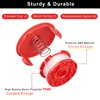 Dilsuaco CMZST0653 8pcs String Trimmer Spool Line(0.065",30Ft) with Cap Head,
