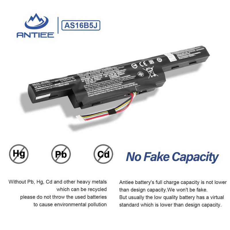 AS16B5J AS16B8J Battery for Aspire 15.6" E5-575G E5-575G-53VG E5-575G-75MD E5-575-33BM