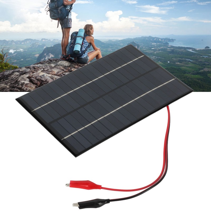4.2W 18V Solar Panel High Conversion Rate Polysilicon Portable Solar