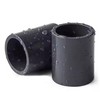 Ozmosis 4" PVC Pipe Fitting Coupling Connector, Schedule 80, Gray