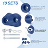 PATIKIL Rock Climbing Holds, 10 Pcs Small Climbing Rock Wall