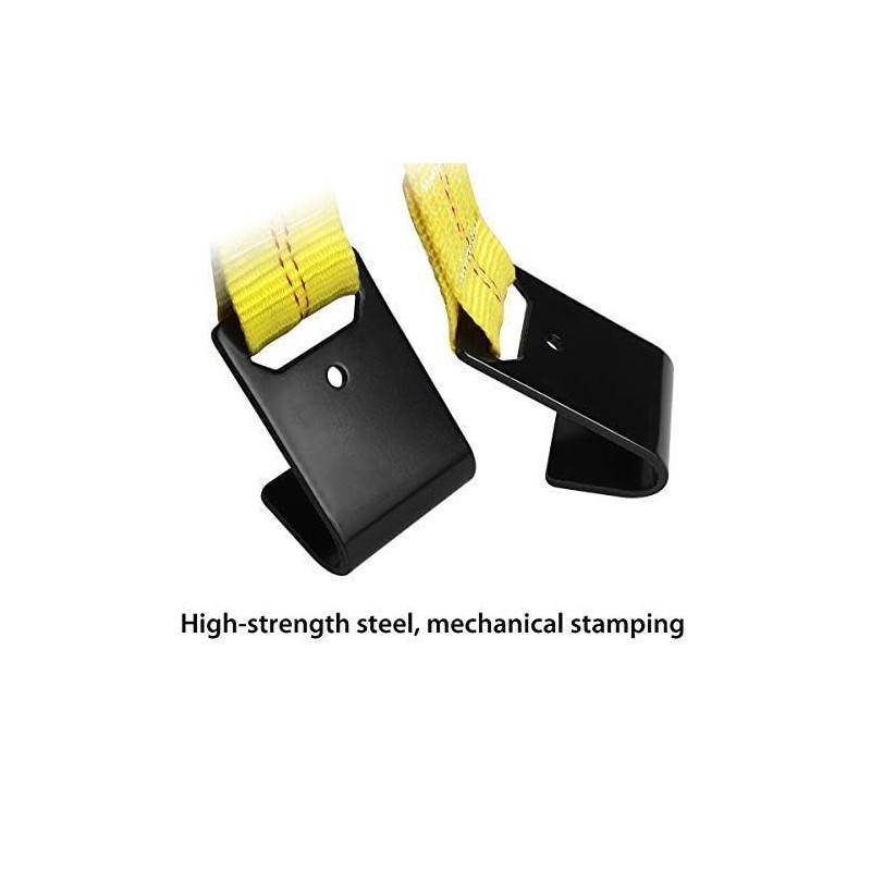 JCHL Tow Dolly Basket Strap System with Flat Hook -