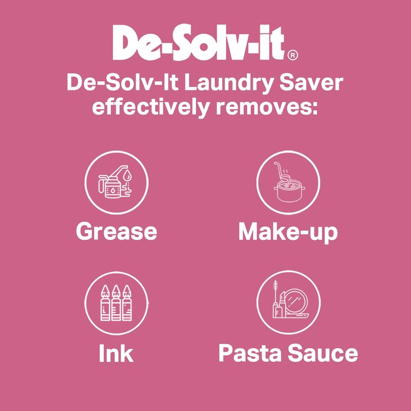 De-Solv-it Orange-Sol Laundry Saver, Instant Stain Remover for Laundry, Hair