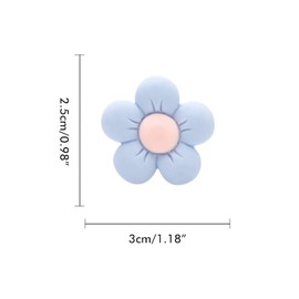 Car Air Freshener Vent Clip, 6 Pcs Flowers Car Air Vent Clips Lovely Flower Aromatherapy Car Air Freshener Car Air Vent Decorations