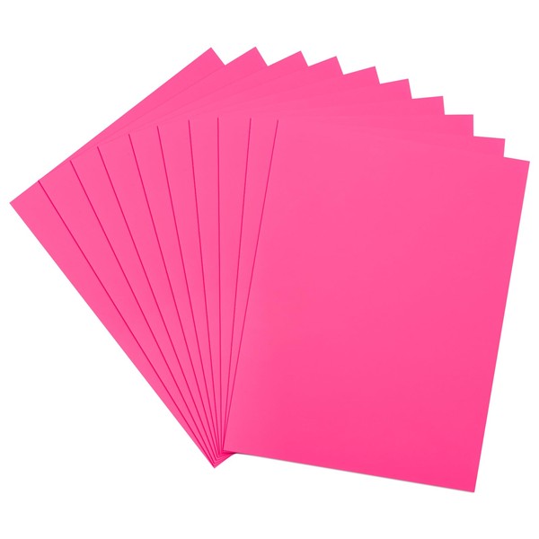 MECCANIXITY Glow in The Dark Card 24 Sheets Blank Neon
