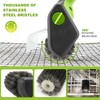 Cordless Rechargeable Grill Brush PURAMI Safe Grilling Rescue Gift No