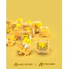 MAGIC-REFINER x Banana Yellow Switches for Mechanical Keyboard DIY, 38gf