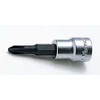Koken 3/8 (9.5 mm) SQ. Plus Bit Socket, Total Length 2.4 inches (60 mm), No.3 3000-3