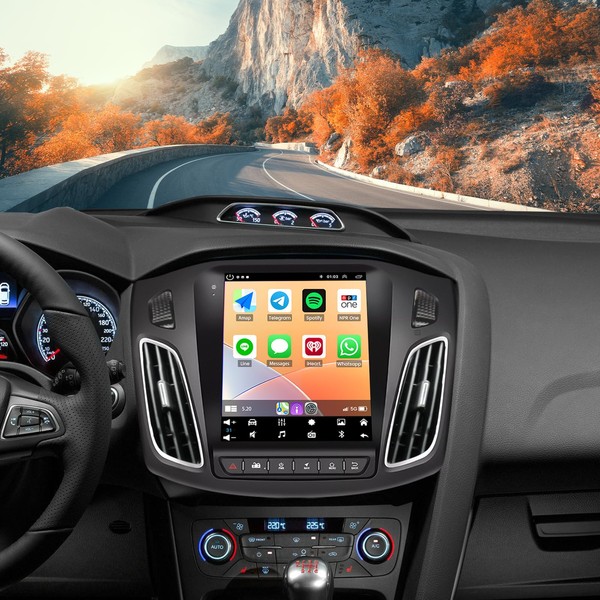 9.7’’ Vertical Screen Car Radio for Ford Focus 2012-2018 Stereo