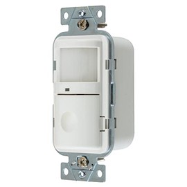 OCC/Vac Sensor,PIR,1200 sq ft,White