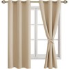 JIUZHEN Cortinas Opacas con Ojales para Dormitorio o salón, 2