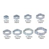 Proster 140pcs Double Ear Hose Clamp Assortment - Wide Adjustable