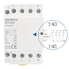 Baomain 12V AC 4-Pole Modular Contactor, 32A 3NO1NC Normally Open
