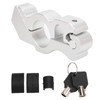 Motorcycle Handlebar Grip Safety Lock AntiThief Decoration Protection Universal for
