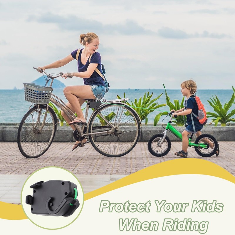Yeria Tow Rope Bicycle Children, 2.5 m Bicycle Traction Rope,