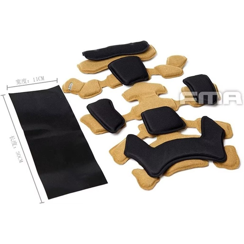 ATAIRSOFT FMA Tactical MT Helmet Pad Set Internal Protection Improved