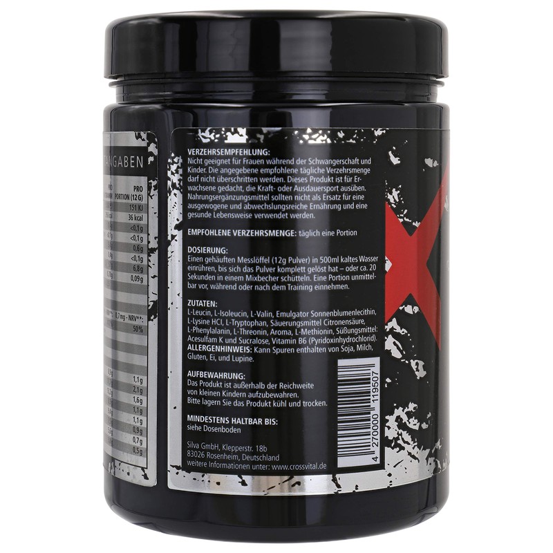 EAA Powder I CROSSVITAL I Green Apple I Vegan I