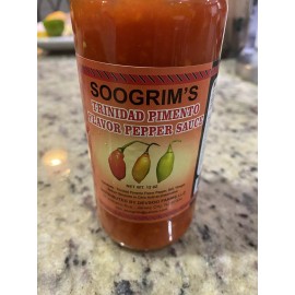 Soogrims Hot Sauce Trinidad Pimento SOOGRIMS Original Pepper Sauce Guyana BEST TASTE