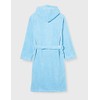 Playshoes Fleece Bathrobe, Unisex Children's Dressing Gown, blue