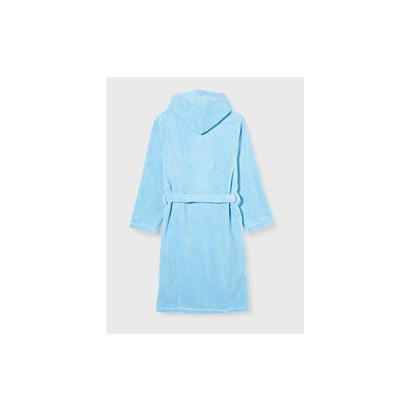 Playshoes Fleece Bathrobe, Unisex Children's Dressing Gown, blue