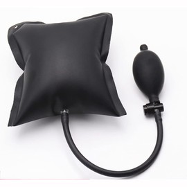ANCLLO Air Wedge Pump, Inflatable Air Wedge Alignment TPU Auto Entry Car Door Opener for Doors Windows Installation Tool Black 15 * 16CM