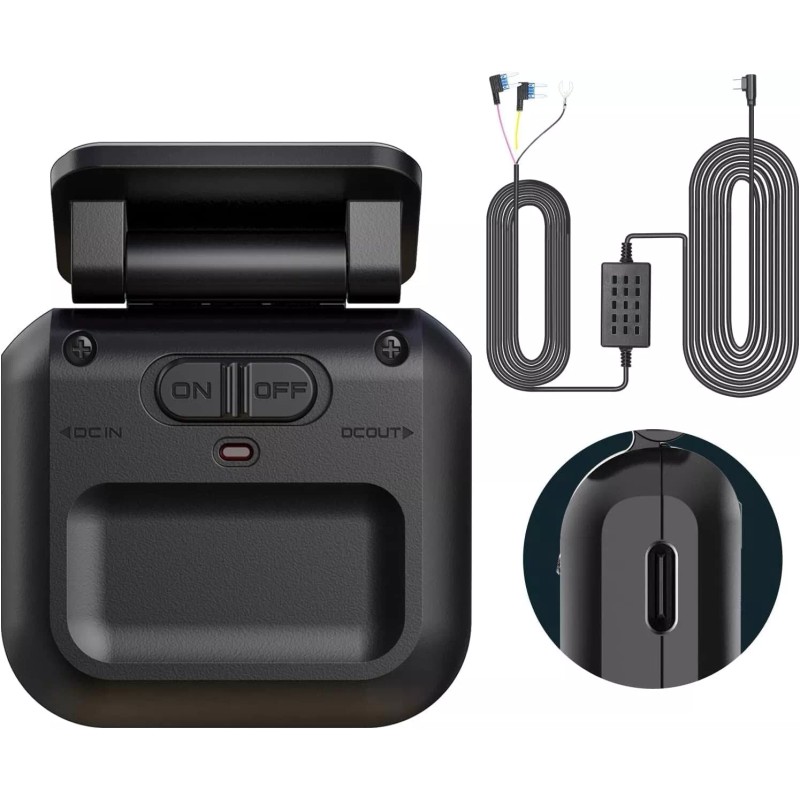 HUPEJOS Type-C Hardwire Kit with Radar Detection, Suitable for Dash