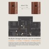 Indoor Wall Sconce Sets of 2, Linkage Sensor Wall Sconce