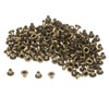 HARFINGTON 200set Grommets Kit Metal Eyelets 2mm Hole Tiny Grommet