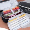 Dpofirs Portable Safe Box, Lockable Pencil Case, Security Case Lock