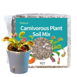 Yilotuce 8 Qts Carnivorous Plant Soil Mix, Great Potting Soil for Venus Fly Traps, Pitcher Plants, Sundews and Butterworts