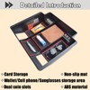 TACORBO Center Console Full Organizer Tray Compatible with Refreshed 2022-2024