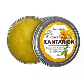 Organic St. John's Wort Salve (Kantarion) 2 oz