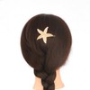 6 Pcs Metal Starfish Hair Clips Sea Star Hair Pins