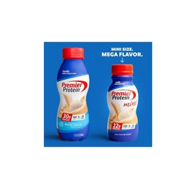 Premier Protein Shake MINIs, Vanilla, 22g Protein, 120 Calories, 1g Sugar