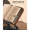 Viozon Book Stand for Reading,Book Holder, Height&Angle Adjustable, 360° Rotating