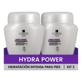 Hinode | Kit 2 Corps Hydra Power | Crema Para Pies Secos