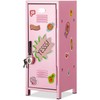 Vercraft Mini Locker with Lock Keys Stickers 10.8inch Small Storage