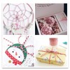 CCINEE 656 FT Red and White Bakers Twine, Cotton Packing