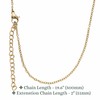 ONERVA 18K Gold Plated CZ Pendant Clover Necklace I Dainty