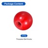 QUARKZMAN 4 Pieces Threaded Ball Knobs, M8 Female Thread Phenolic