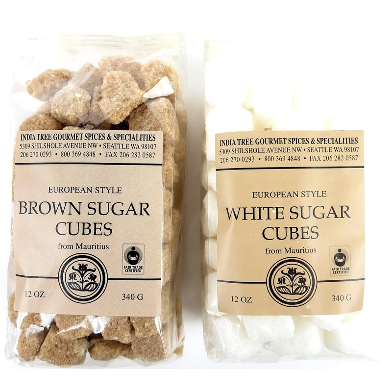 India Tree Non-GMO Fair Trade White Sugar Cubes - 1.1