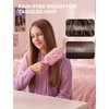 Initial Fluffy Detangler Brush & Compact Mirror, Cute Gifts for