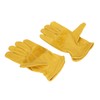 Garden Cowhide Gloves Wear Resistance Full Finger Leather Gloves for