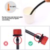 Kalolary 100Pcs 1/4Inch Irrigation Drippers Sprinklers, Adjustable Emitter Drippers Micro