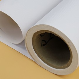 Blank Outdoor Scrim Vinyl Banner Waterproof Matte Frontlit Banner Material Matte 13oz 3 inch Core (38in x 150ft)