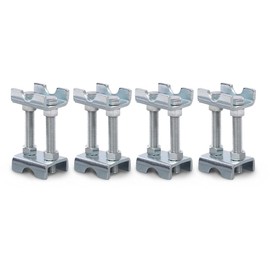 Strut Shocks Coil Spring Compressor 2-Way Adjustable Lift or Lower Spring Spacer, Coil Spring Lift Spacers Kit, Silver, 4Pcs