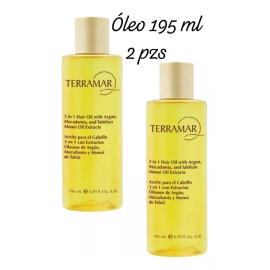 Terramar Óleo 3 En 1 Argan Y Macadamia 195ml 2 Piezas