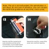 Luck_Mall 5-Pack Auto Glass Nano Repair Fluid Car Windshield Resin