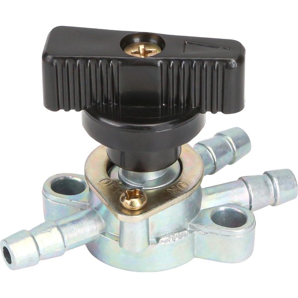 3 Way Fuel Valve Gas Petcock Tank Shut Off Switch