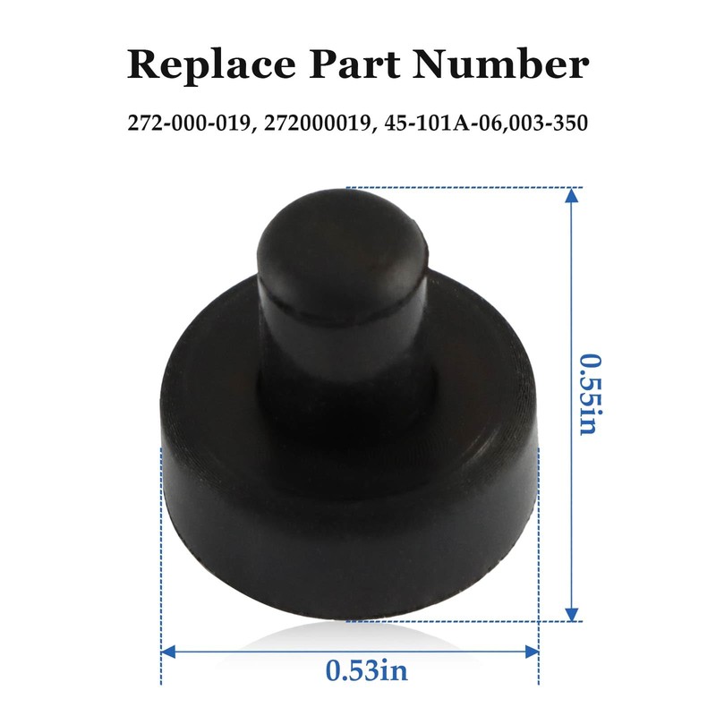 KPALAG Pair of Drive Shaft Bumpers Compatible with SeaDoo SP